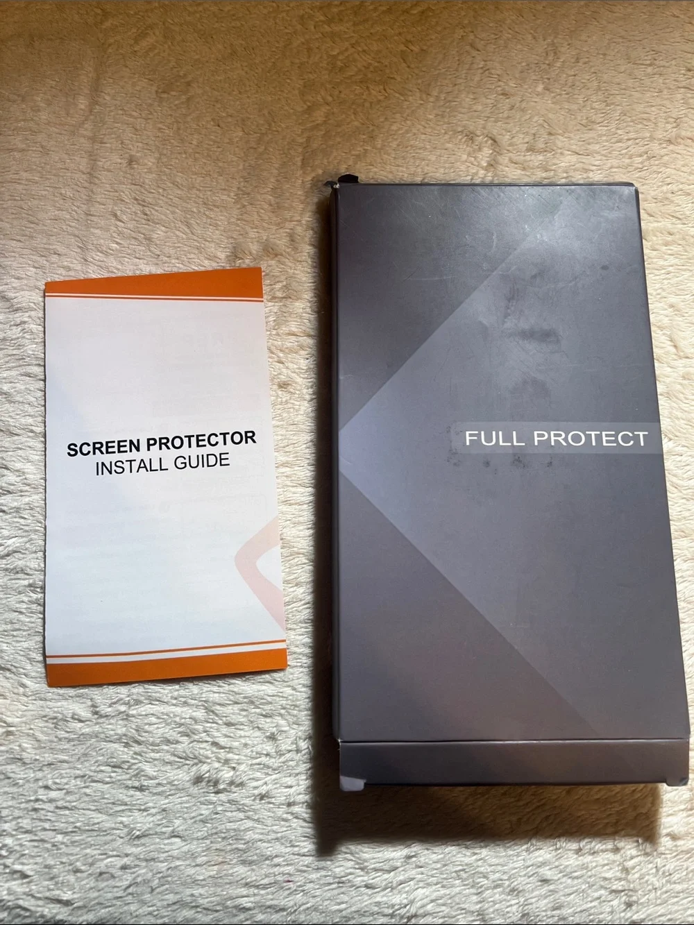 Samsung Galaxy S24/S25 Purple Hard Phone Case and Screen Protector